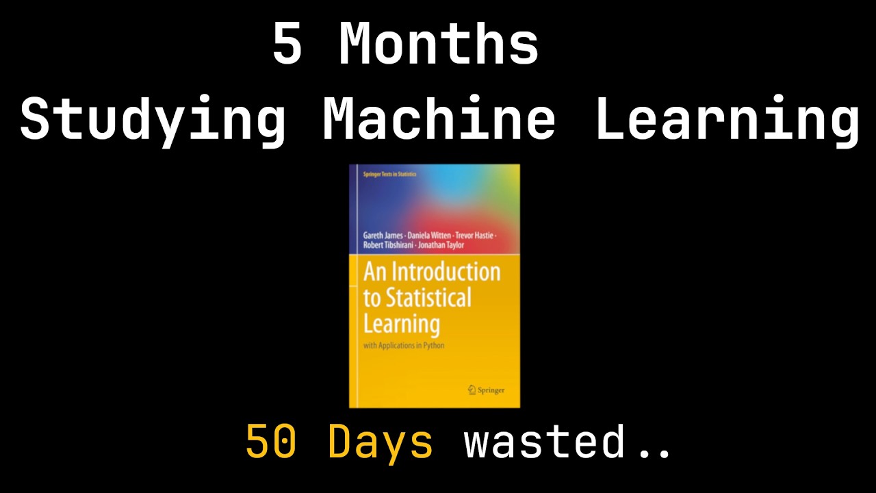 5 Months of Machine Learning - 50 days wasted..