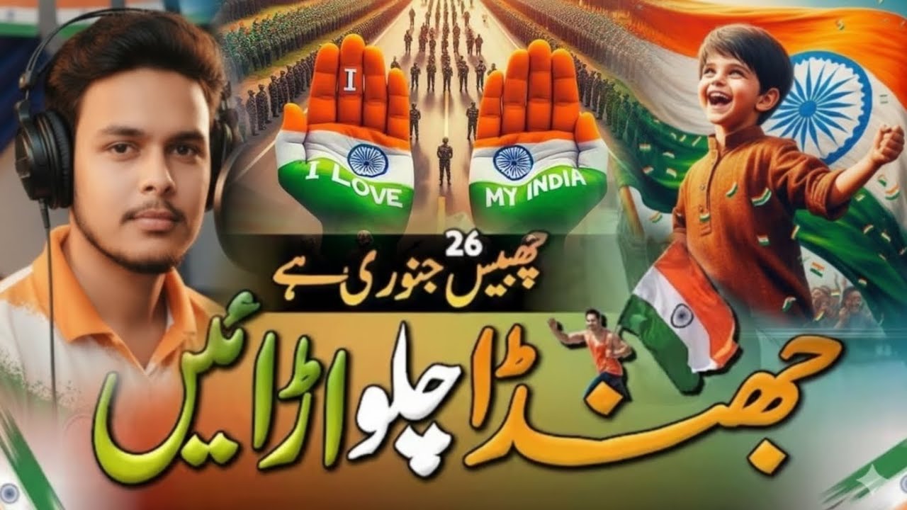 Jashn 26 Manayenge Ham! Har Ghar Ko Sajayenge Ham! Beautiful Kalam 26 January 2026! SHABBIR AHMAD 