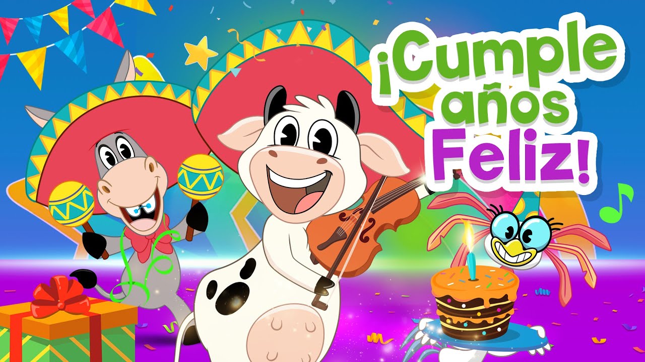Cumpleaños Feliz con La Vaca Lola | Canciones Infantiles