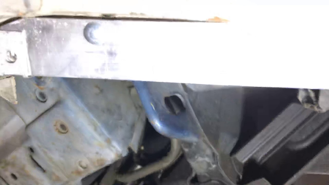 Repairing the ground effect spoiler