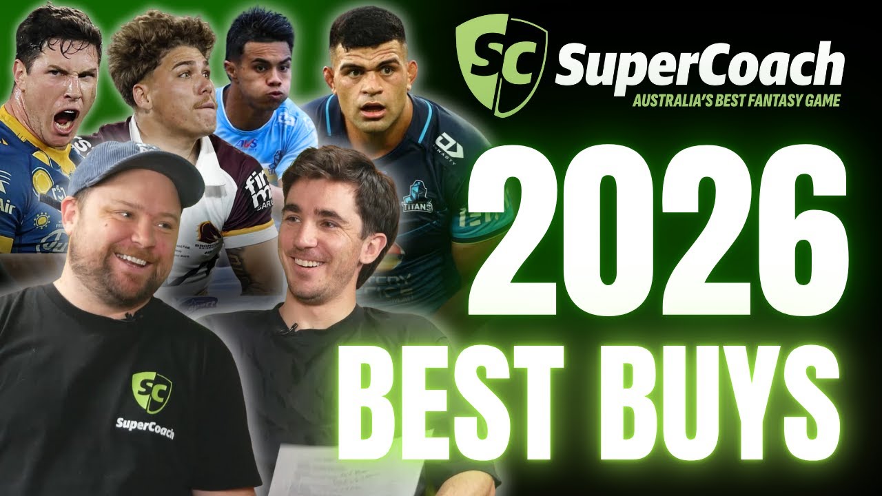 SuperCoach NRL 2026 preview! Best cheapies, guns, mid-rangers, and PODs!
