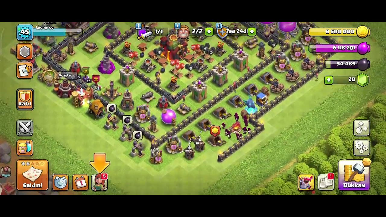 İlk clash of clans videosu