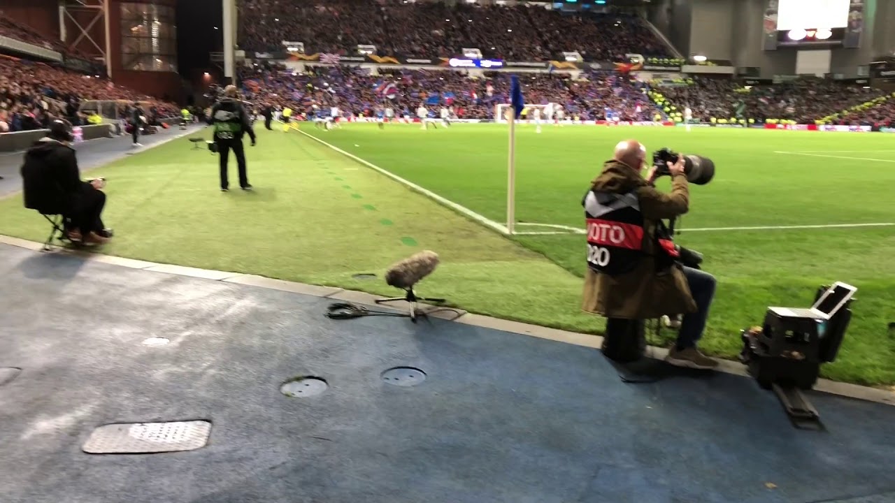 Rangers Vs Rapid Vienna 3-1 Before And Aftermath