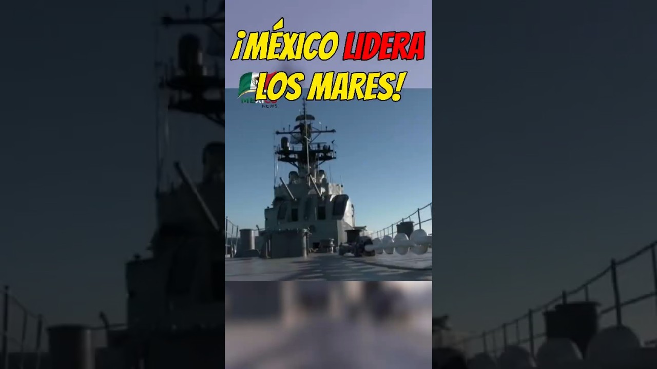 &iexcl;Buques de la Armada de M&eacute;xico zarpan al ejercicio naval m&aacute;s grande del mundo! ⚓ #shorts
