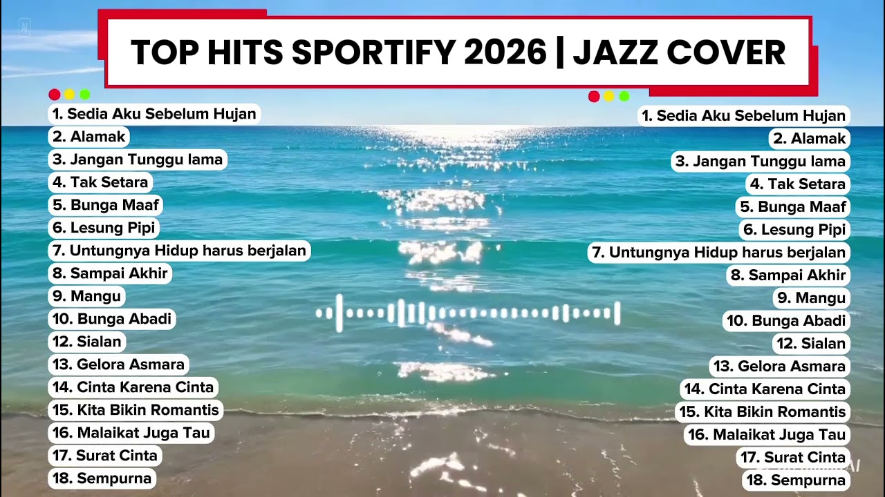 Sedia Aku Sebelum Hujan, Top Hits TIKTOK & SPORTIFY 2026 | JAZZ COVER