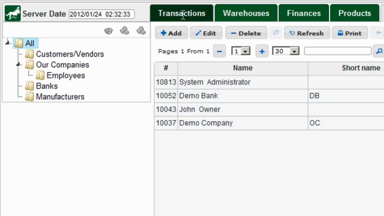 ERP: Supply chain management