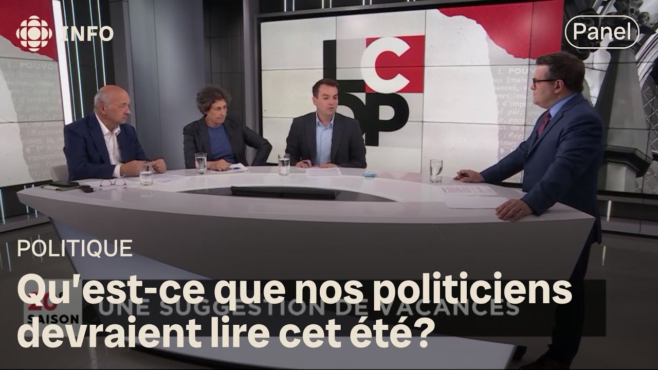 Qu'est-ce que nos politiciens devraient lire cet &eacute;t&eacute;? | Les Coulisses du pouvoir