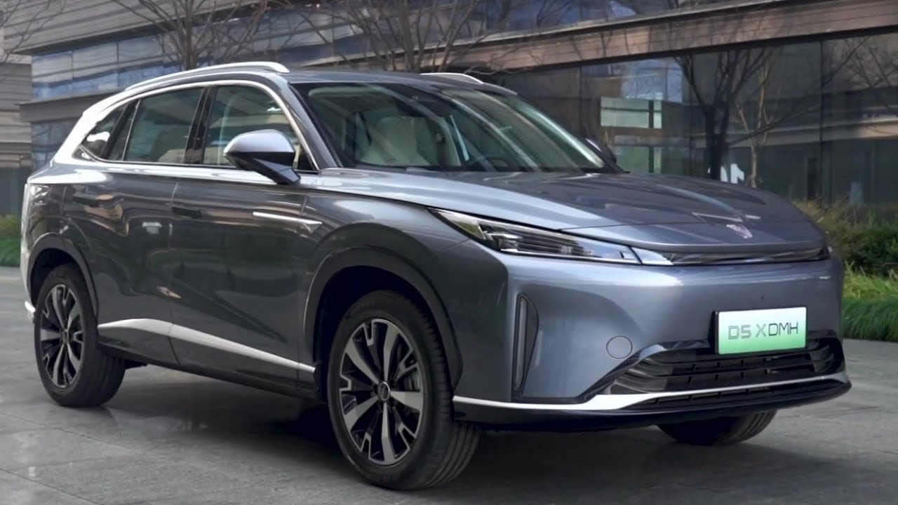 Close-Up Details..New Saic Roewe D5X DMH SUV 2024