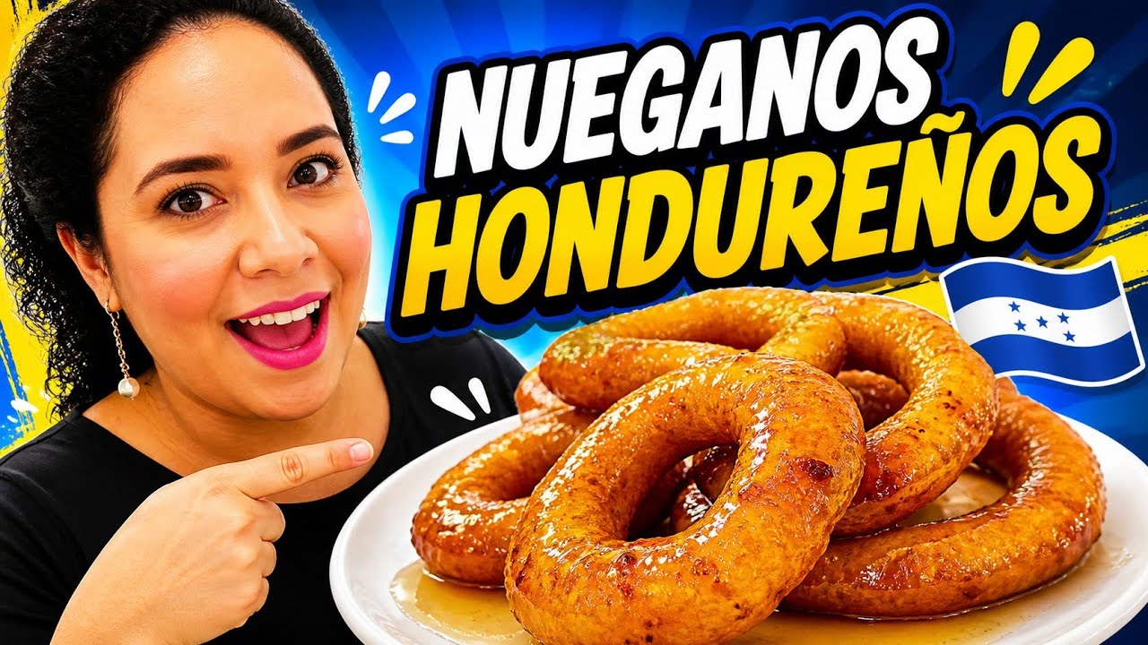NUEGANOS Hondureños 2021 🇭🇳 | CÓMO HACER NUEGADOS DE YUCA HONDUREÑOS | #Nueganos