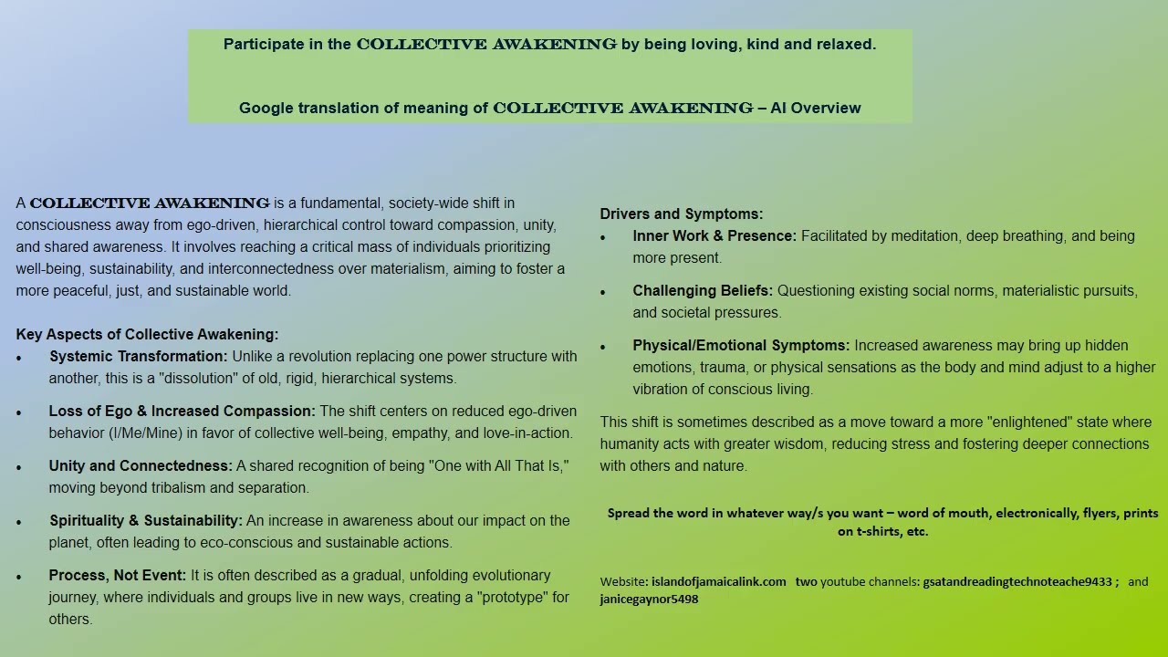 What is Collective Awakening