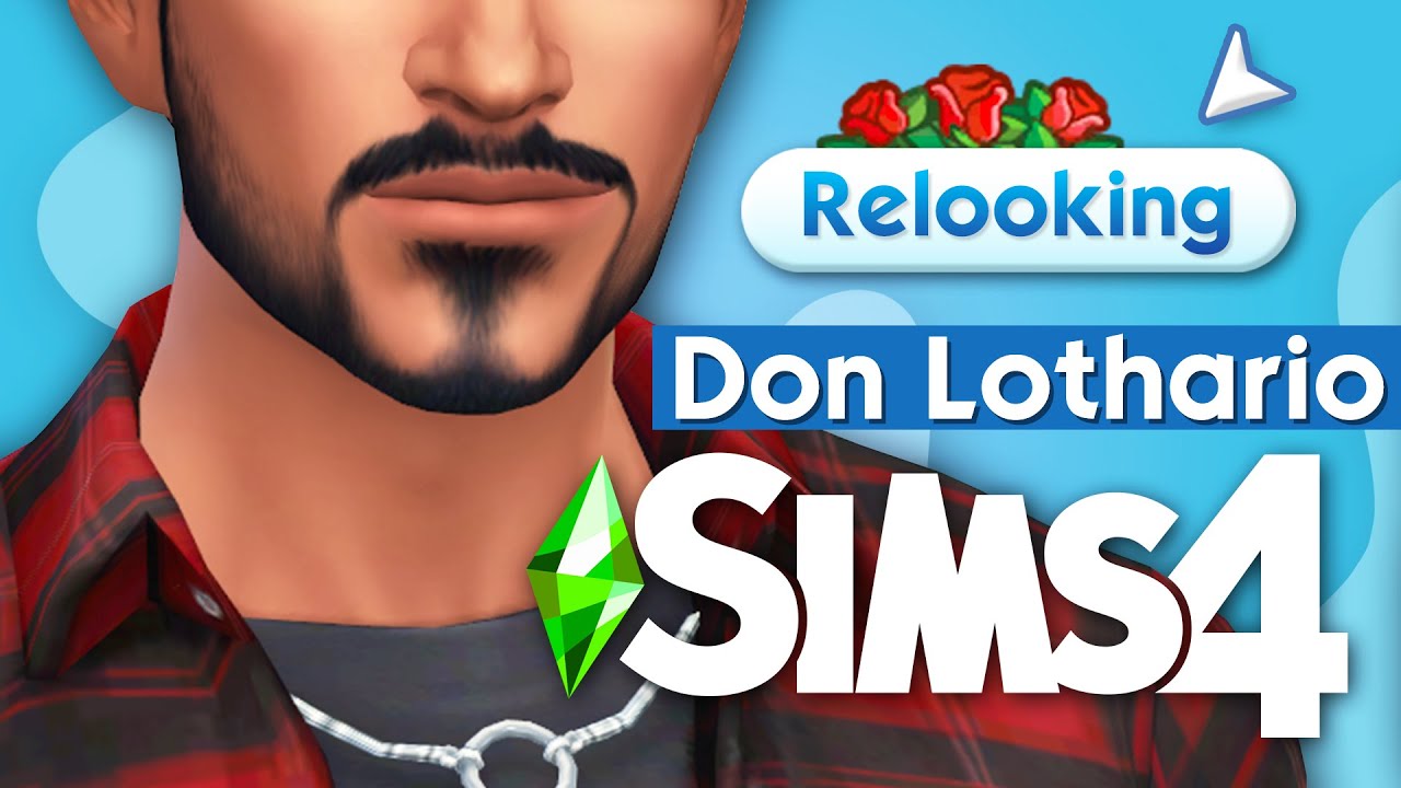 Relooking Extrème pour Don Lothario !🌹 - SIMS 4
