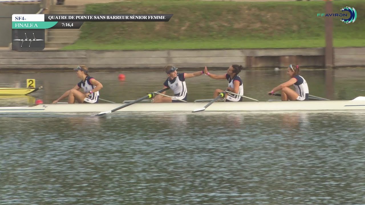Quatre sans barreur Sénior Femme Finale A - Championnats de France bateaux longs 2021