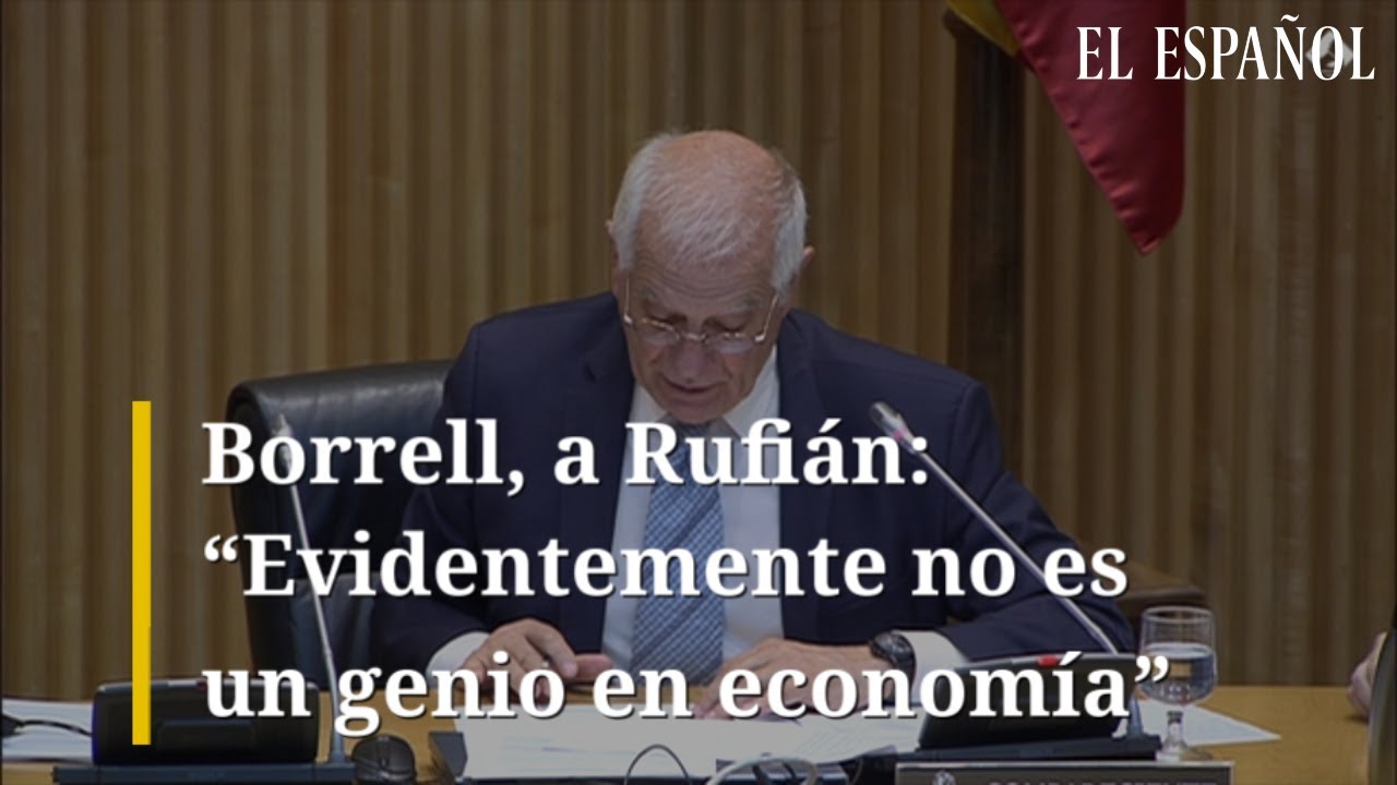 Borrell, a Rufián: 