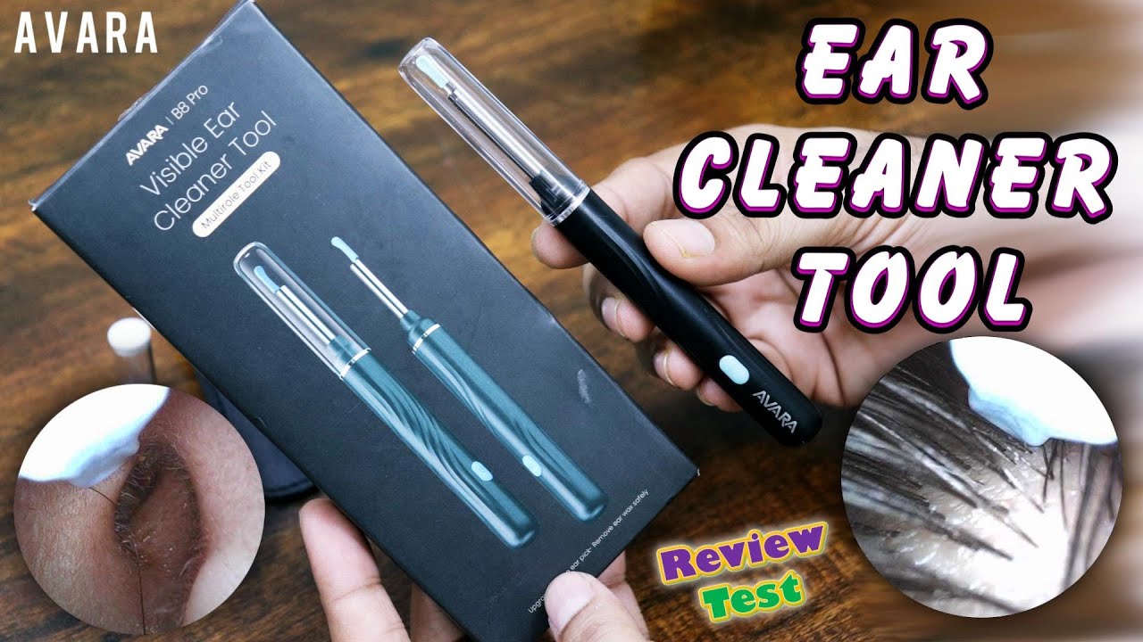 Ear Wax Cleaner with Camera Test | 1080P Ear Cleaning Tool Kit | Wireless Ear Scope | Earwax Removal