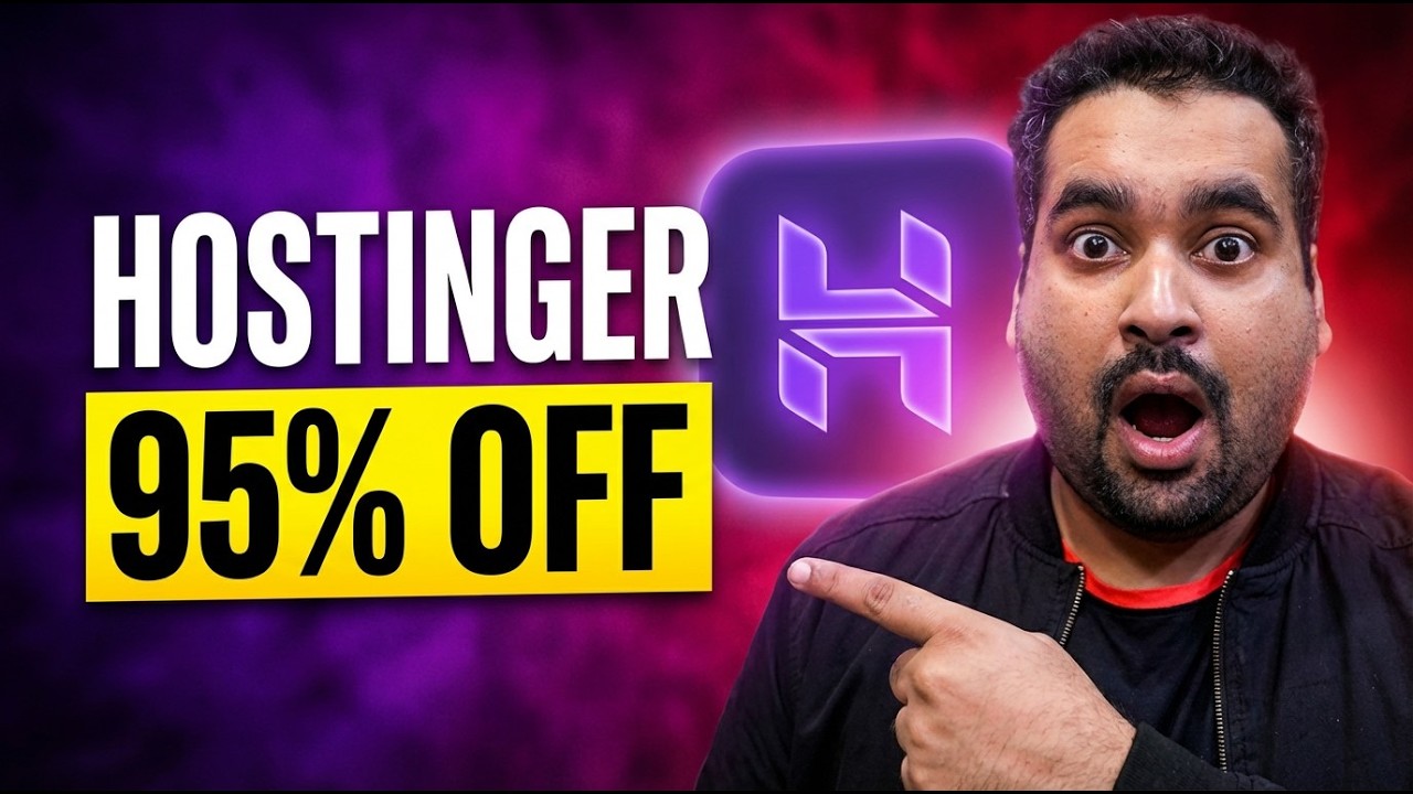 Hostinger 95% OFF Discount (2026) + Free Coupon Code [Get Asap]
