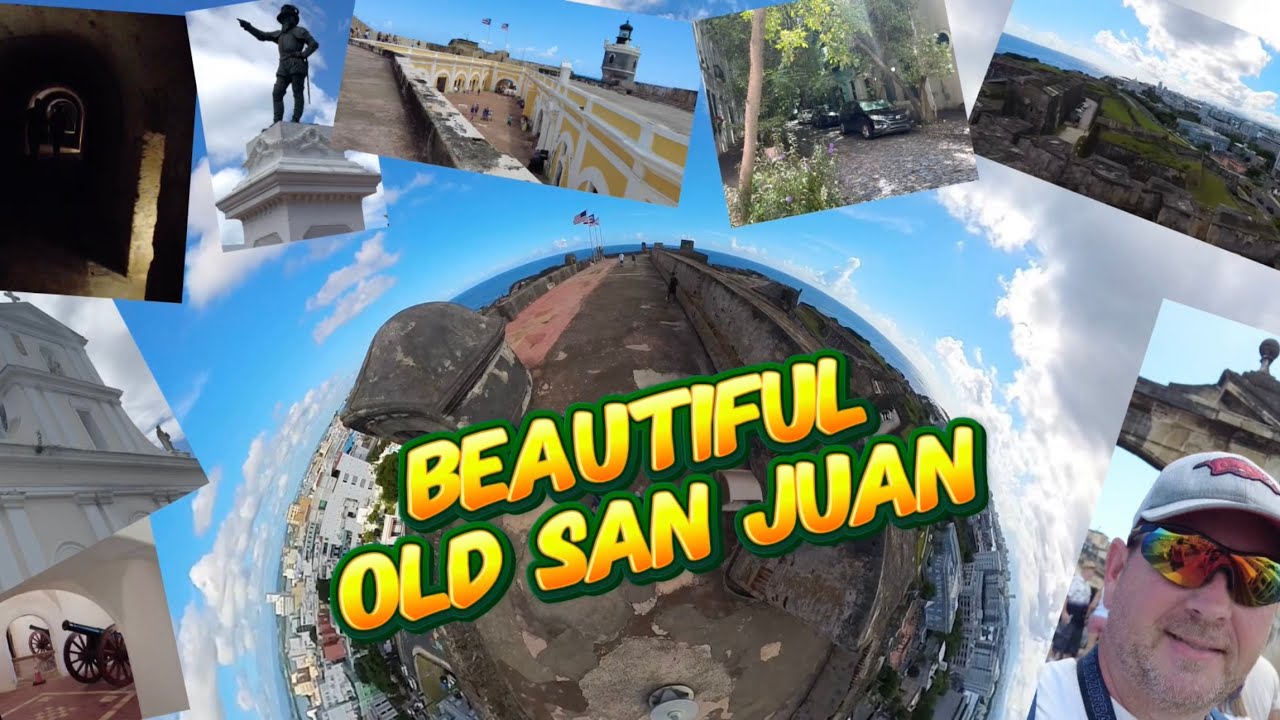 Tour of beautiful Old San Juan Puerto Rico from Carnival Mardi Gras cruise port