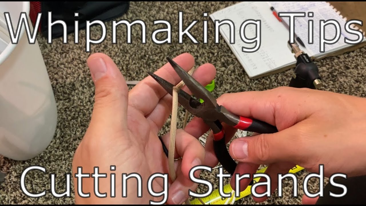 Whipmaking Tips #1: Cutting Strands