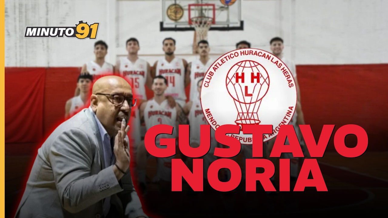 Gustavo Noria y el desafío de levantar a Huracán Las Heras: “Hay que ganar para cambiar la cabeza”