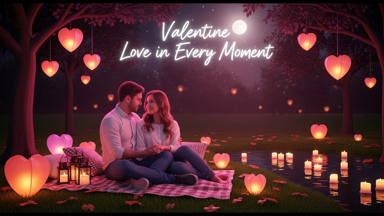Valentine Love in Every Moment – Romantic Piano & Acoustic Song | Heartfelt Valentine Music