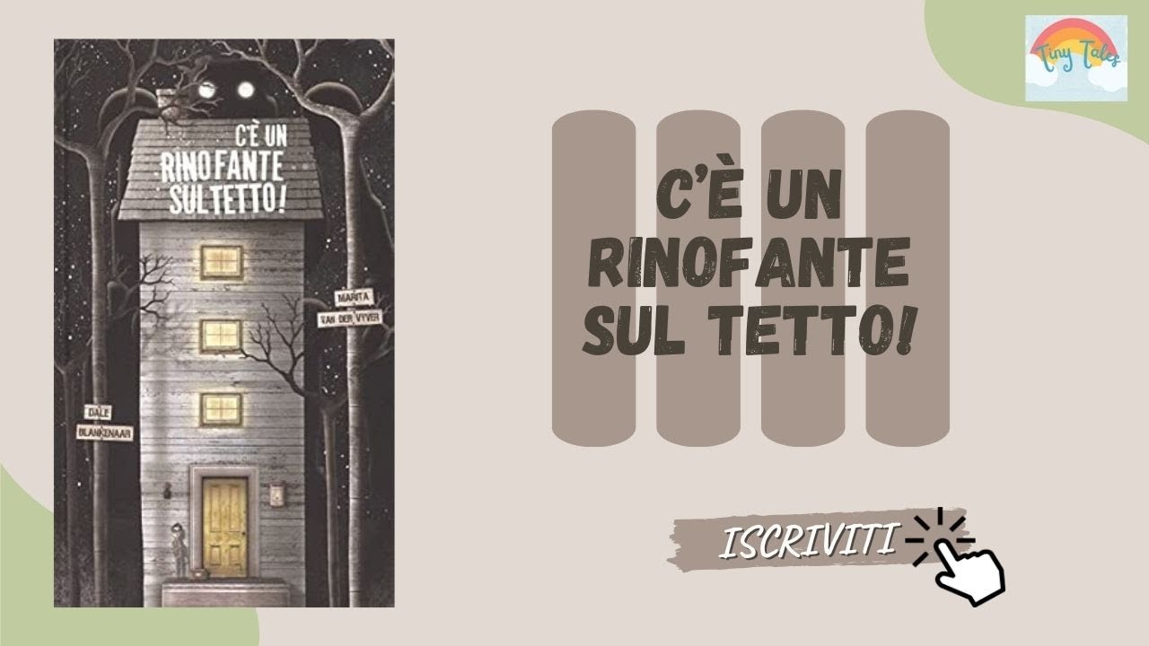 C'E' UN RINOFANTE SUL TETTO/Audiolibri per bambini/ Fiabe Buonanotte #storiesforkids #kids