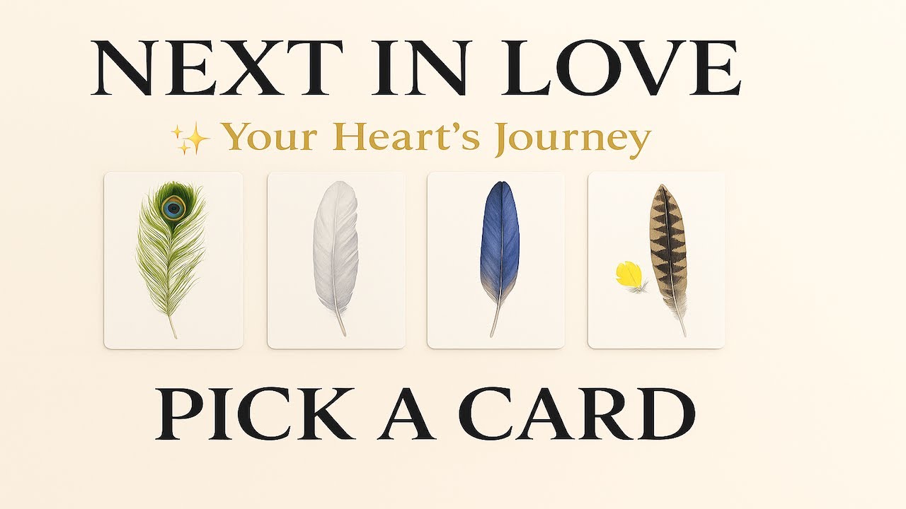 🌙Next in Love 💖 Your Heart's Journey (Pick a Card Tarot)