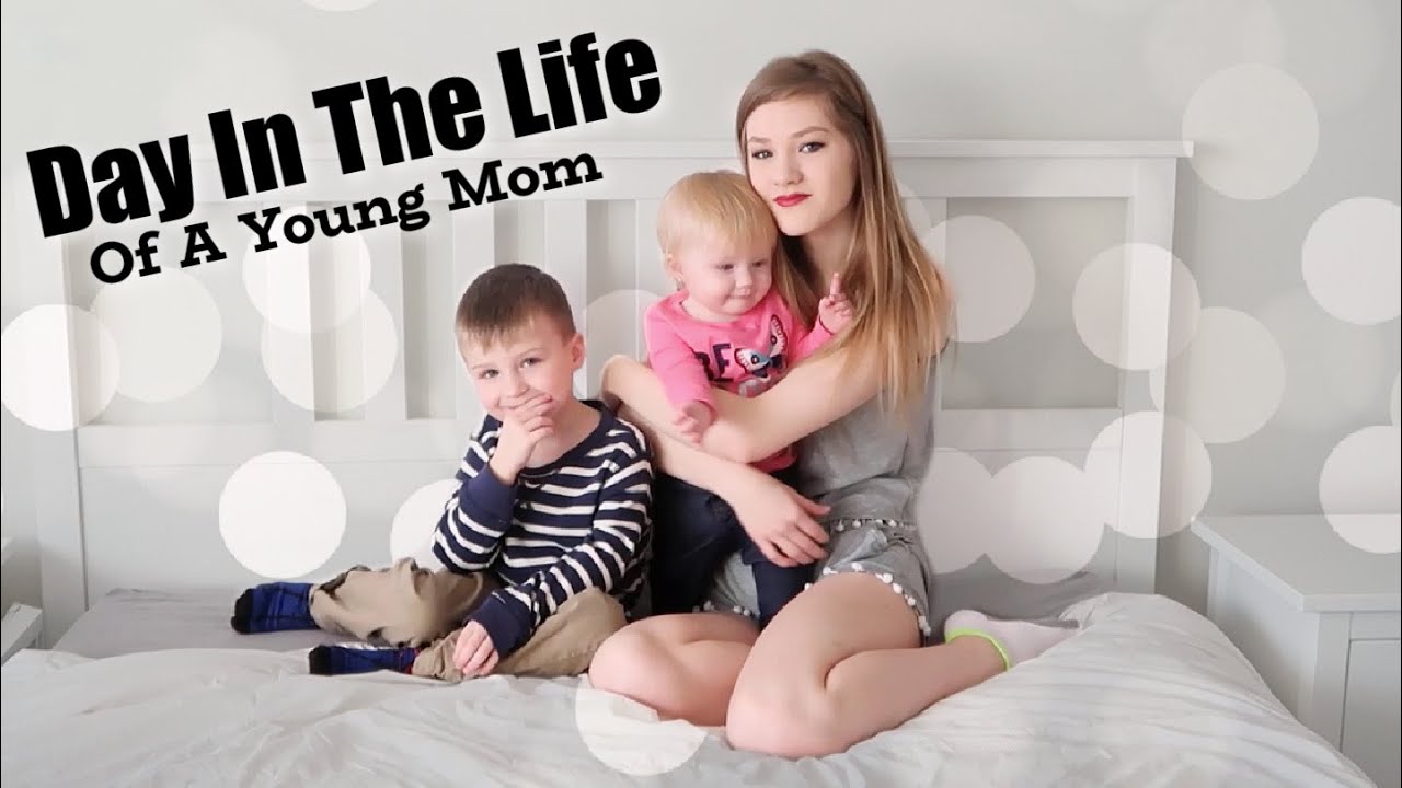 Day In The Life Of A Young Mom Of TWO!