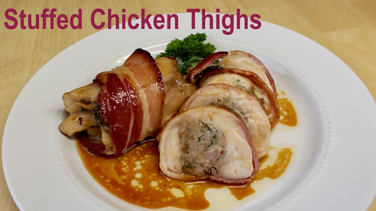 Stuffed Chicken Thighs