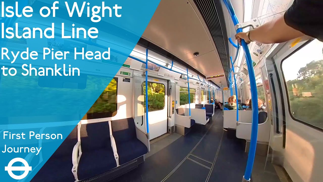 Isle of Wight Island line First Person Journey - Ryde Pier Head to Shanklin