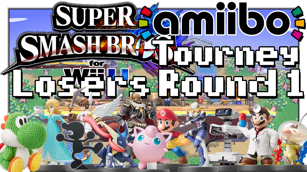 Super Smash Bros. For Wii U - Amiibo Tournament - Losers Round 1