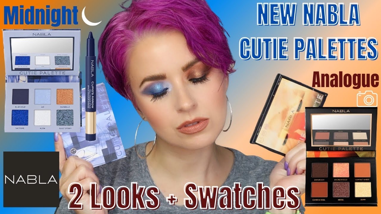 NABLA CUTIE PALETTES TRENDMOOD BOX| Analogue + Midnight | 2 Looks | Steff's Beauty Stash