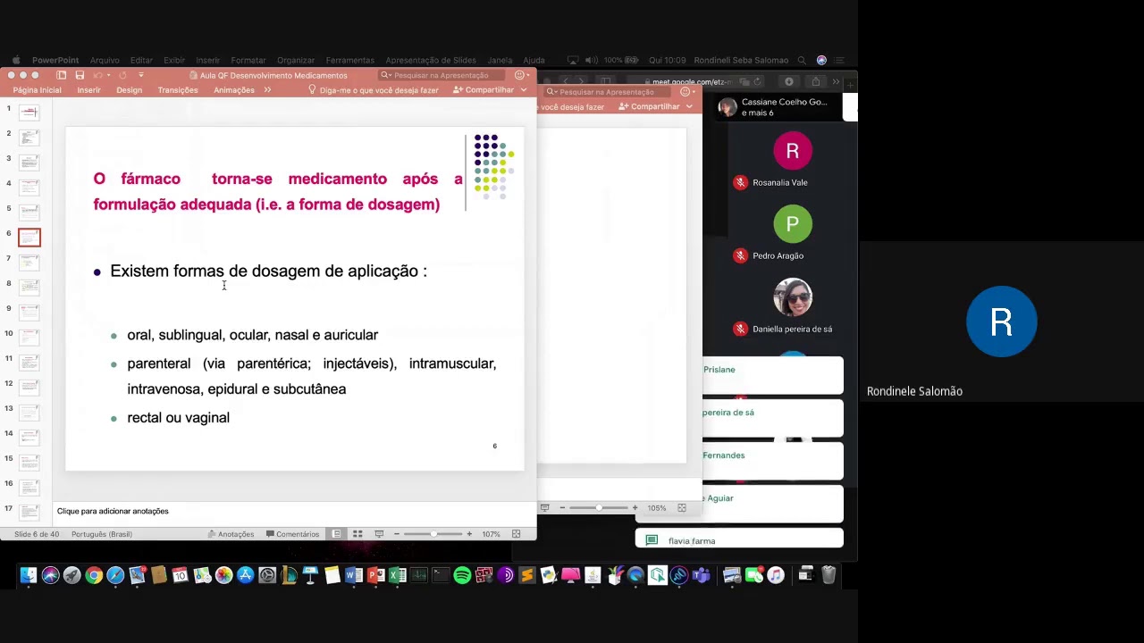 Aula QF 04   Desenvolvimento de Fármacos Parte 1