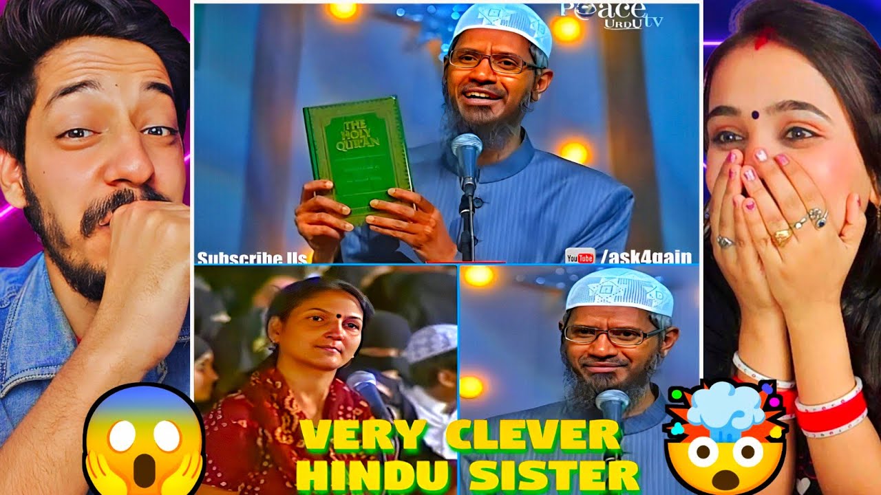 Hindu Sister Ask To Dr. Zakir Naik Please Open A True News Channel