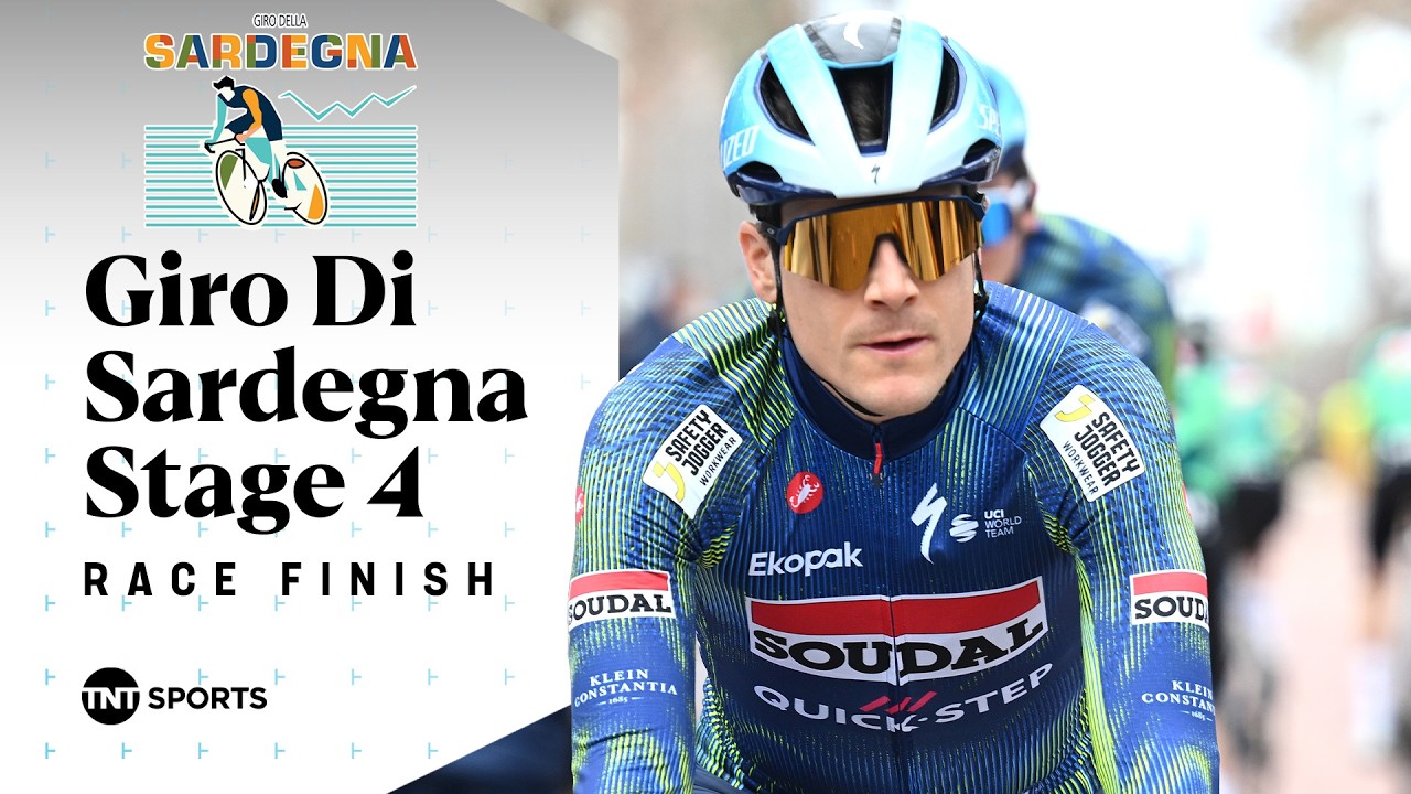 DELIVERING IN TOUGH CONDITIONS! 💪 | Giro di Sardegna Stage 4 Final KM's | TNT Sports Cycling