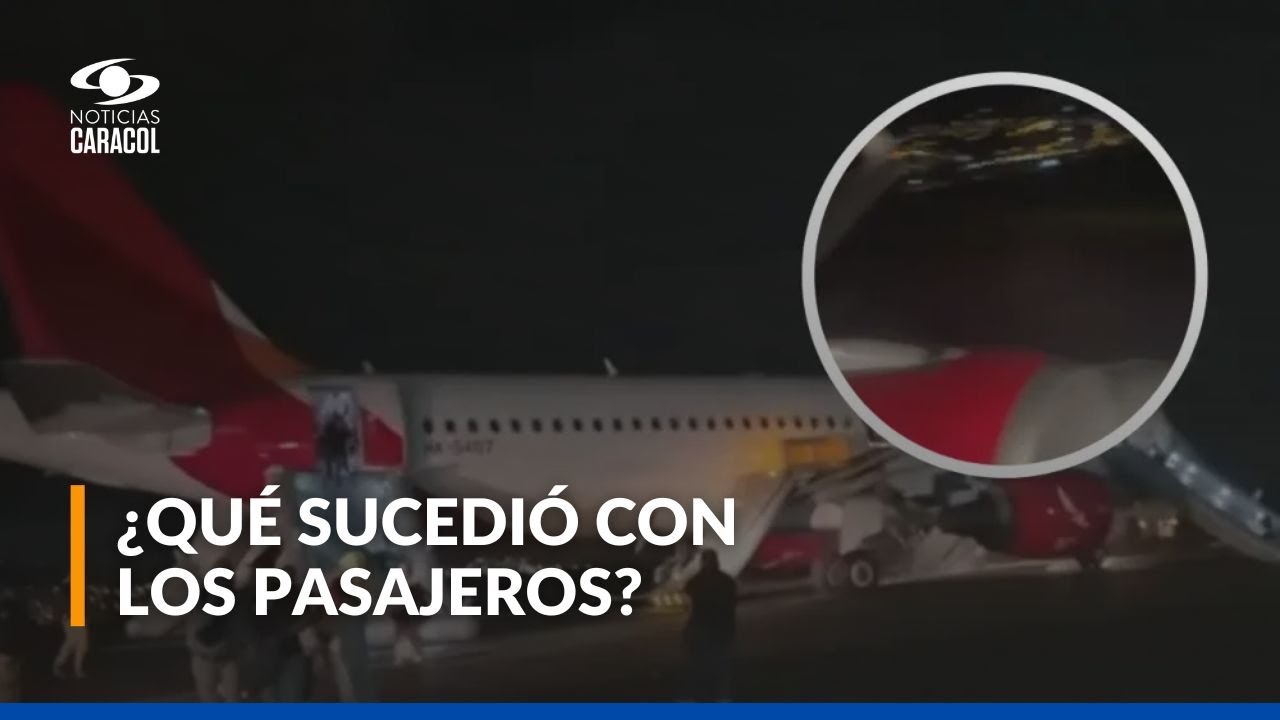 Falla en turbina de un avión generó temor entre pasajeros, quienes hablaron tras la emergencia