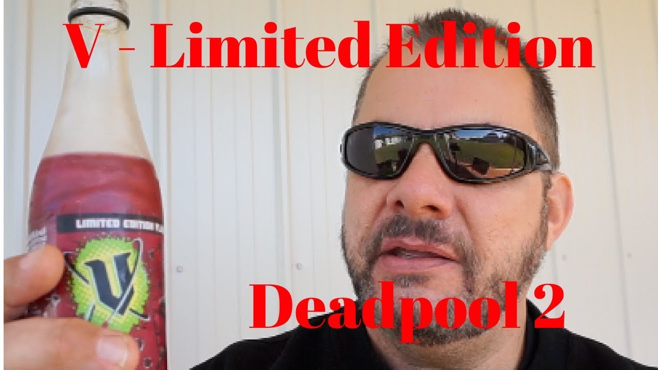 V Energy Drink REVIEW - Limited Edition - Deadpool 2