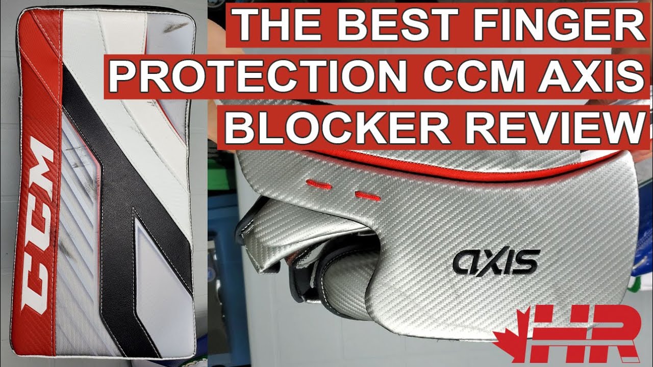 The best finger protection. CCM Axis blocker review