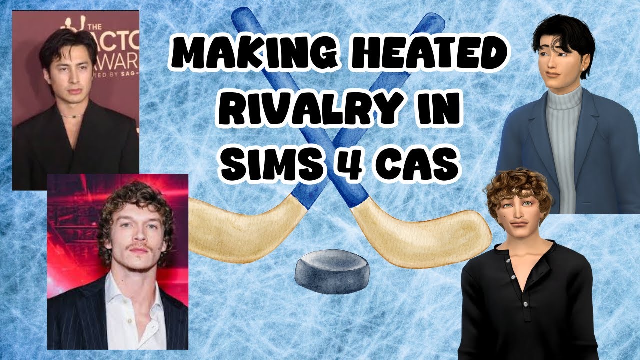 I Made HEATED RIVALRY in Sims 4 🏒💖