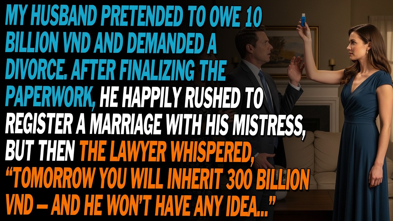 🔥 Husband Pretended To Be In Debt And Demanded A Divorce… What I Did Next Shocked Him!