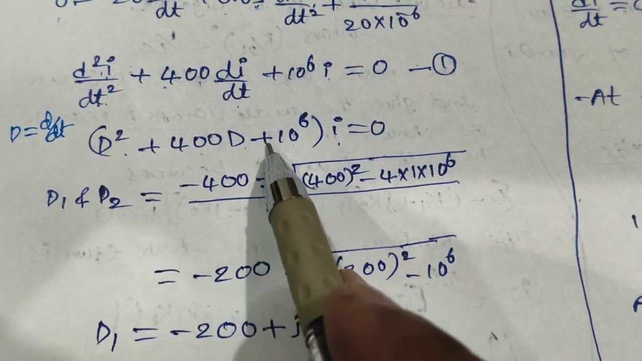 L4_NT-II_Transients_DC Response of RLC Circuit & Problem