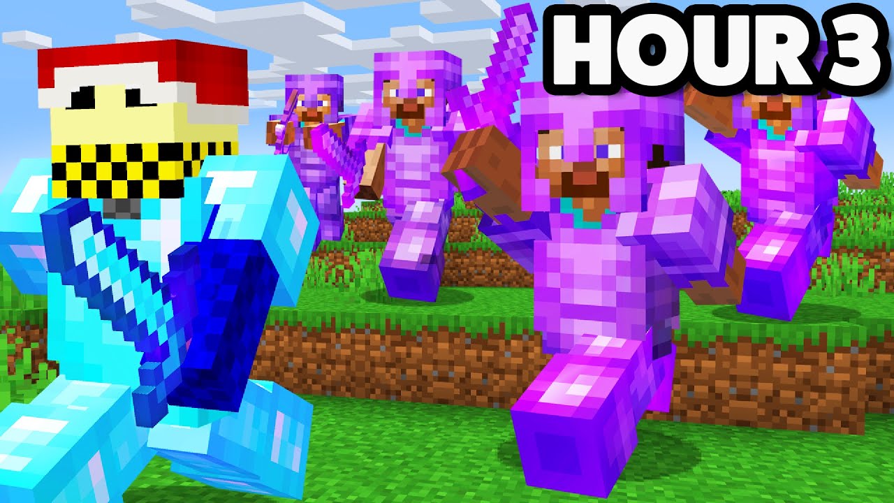 Surviving Minecraft's Deadliest Hunger Games... LIVE!