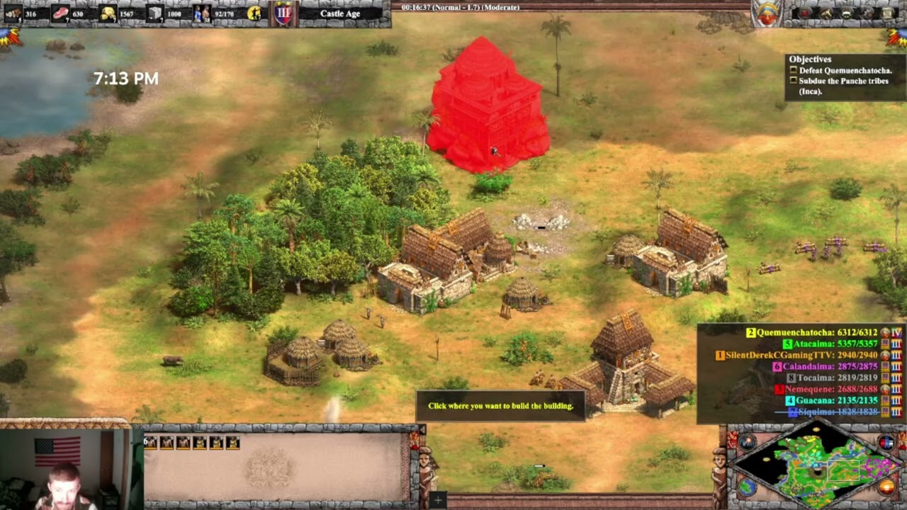 Age of Empires 2 DE: El Dorado 3. Borderlands (Moderate)
