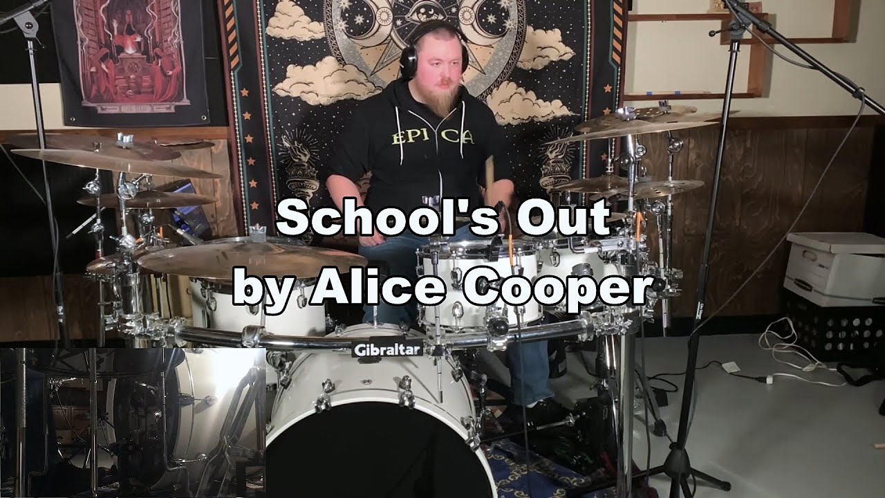 Alice Cooper - School's Out (Drum Cover)