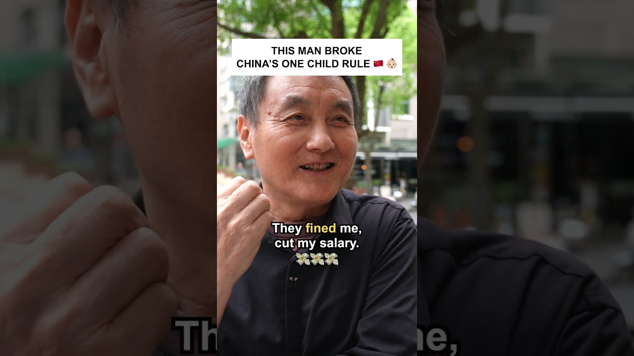 This Man Broke China&rsquo;s One Child Rule #shorts