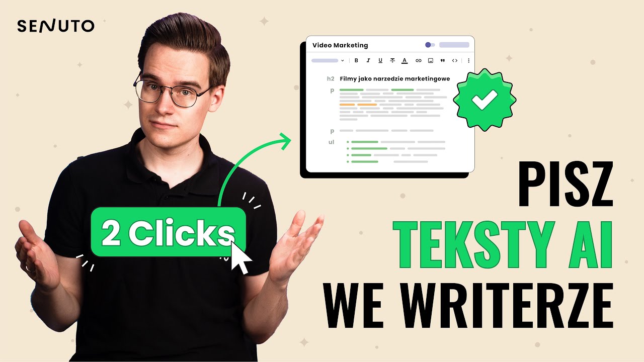 Generuj Artykuły za Pomocą AI w Kilka Kliknięć - Nowości we Writerze Senuto 🚀