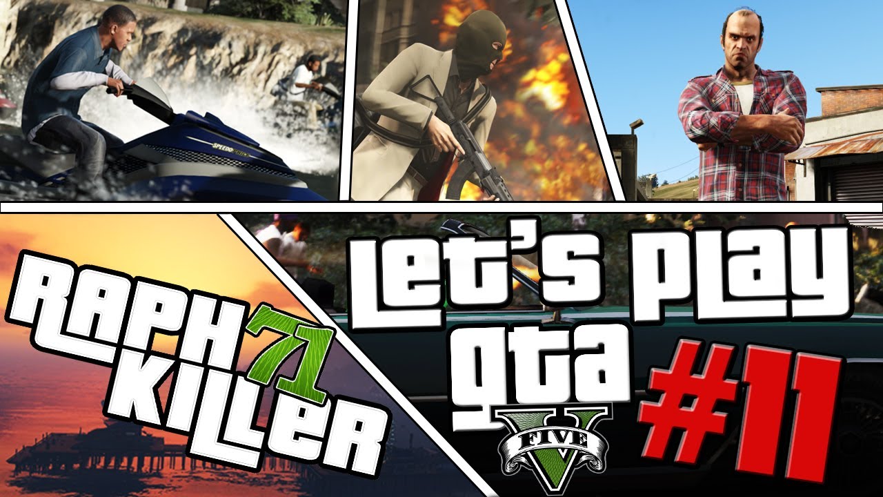 Let's play GTA 5 #11 [FR] | PAF LE FOURGON !