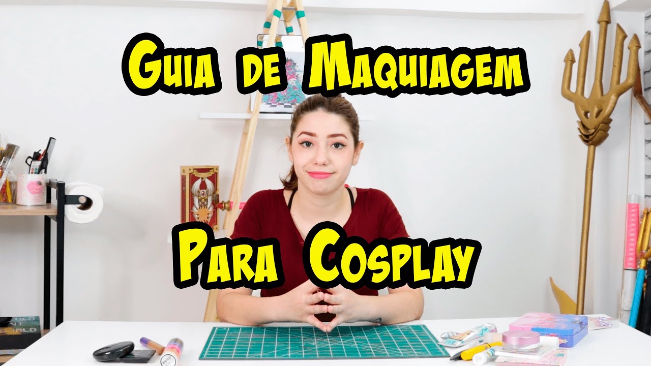 Guia Básico de Maquiagem para Cosplay - PARTE 1 │Obsidiana