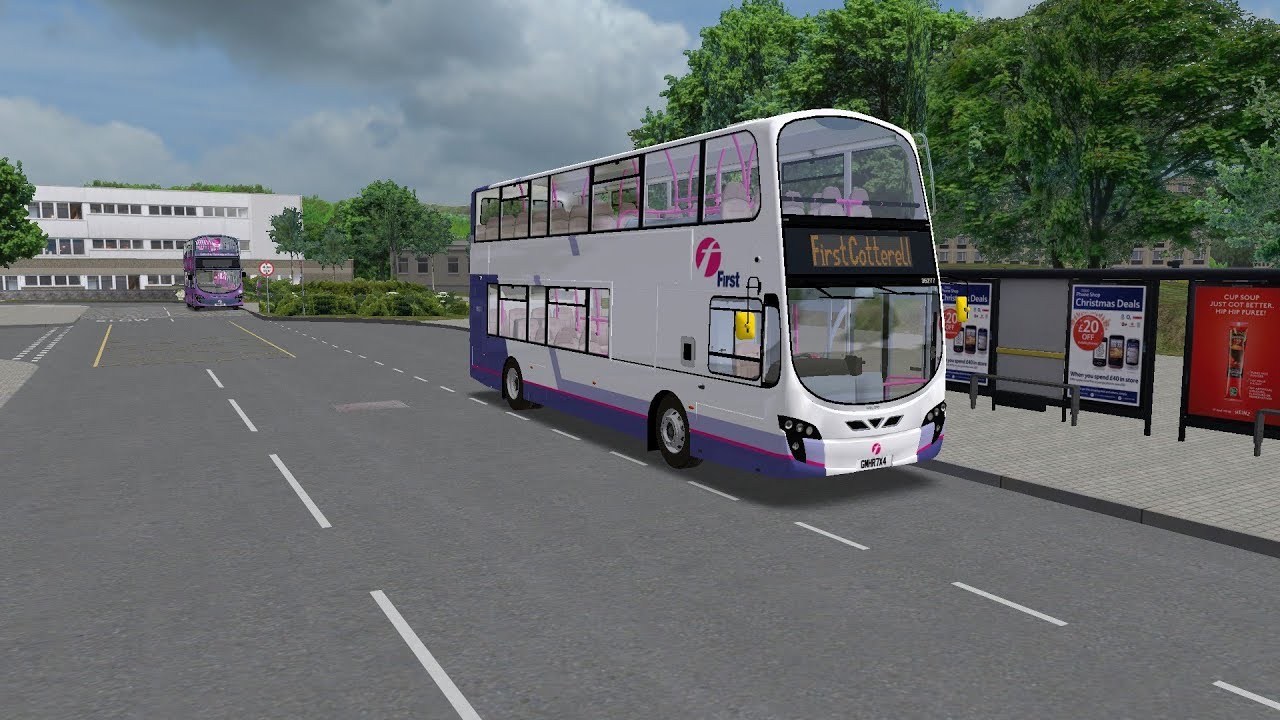 Omsi 2 - Both Services | Cotterell 1.0 | B9TL Wright Eclipse Gemini 2