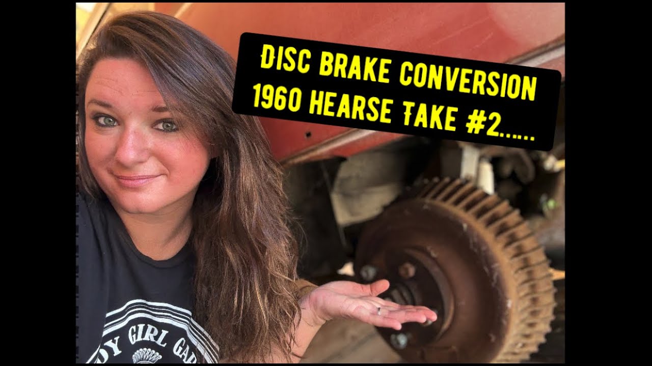 1960 Cadillac Hearse DISC BRAKES Take 2 #1960cadillachearse #automobile #hearse #cars #restoration