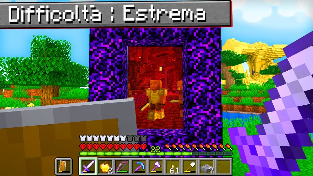 CREO UN NUOVO PORTALE - Minecraft ITA