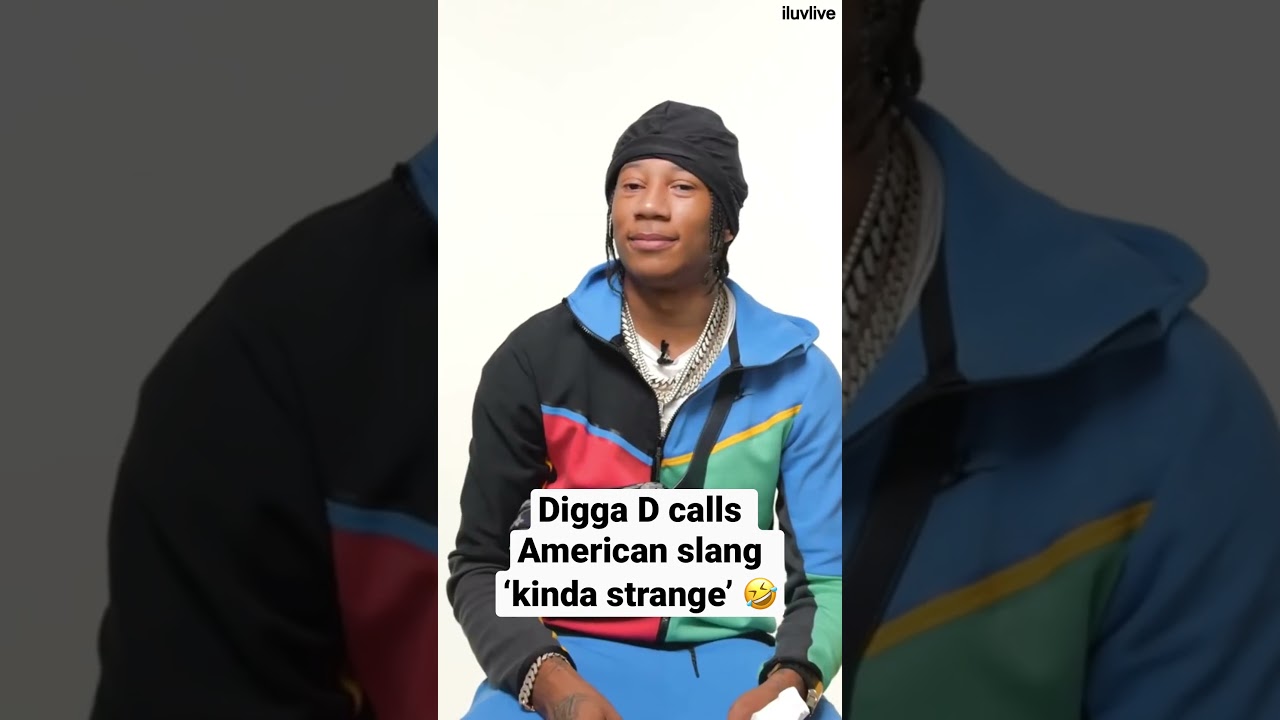 Digga D calls American slang &lsquo;kinda strange&rsquo; 🤣